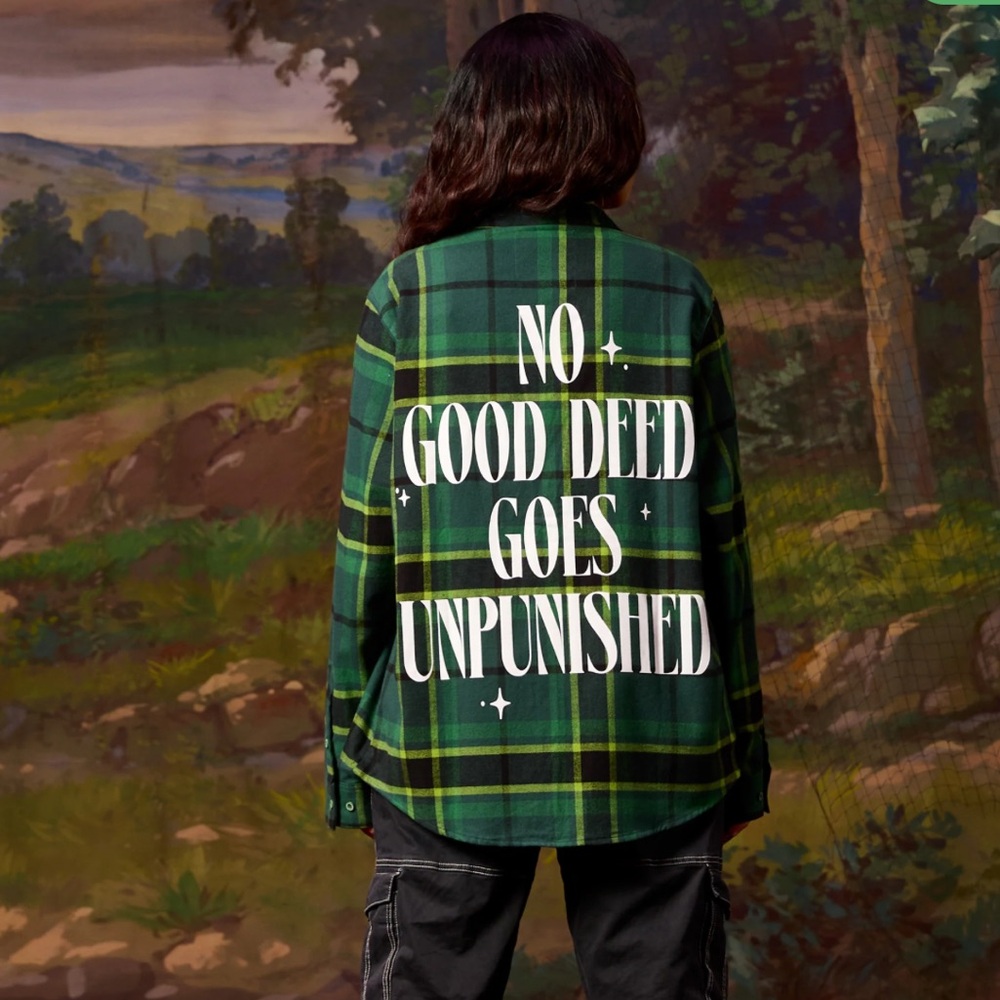 Cakeworthy WICKED ELPHABA FLANNEL II